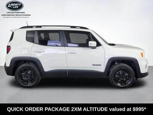 Alpine White Clearcoat 2020 Jeep Renegade Altitude