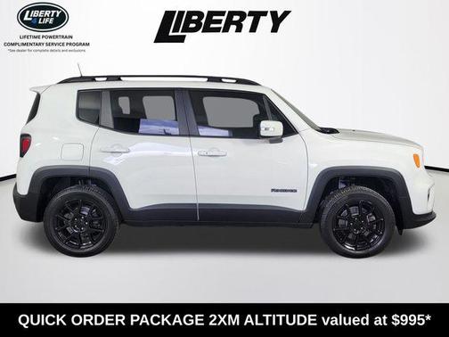 Alpine White Clearcoat 2020 Jeep Renegade Altitude