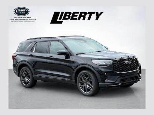 Black Metallic 2026 Ford Explorer ST-Line