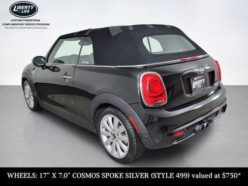 Midnight Black Metallic 2018 MINI Convertible Cooper S