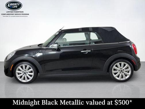Midnight Black Metallic 2018 MINI Convertible Cooper S