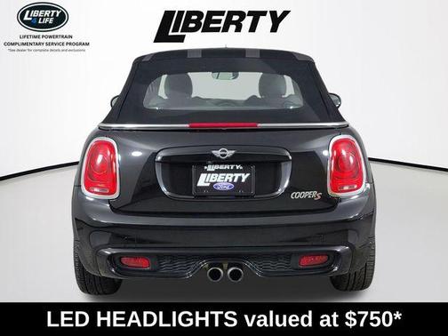 Midnight Black Metallic 2018 MINI Convertible Cooper S