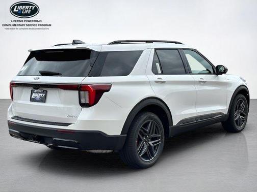 White 2026 Ford Explorer ST-Line
