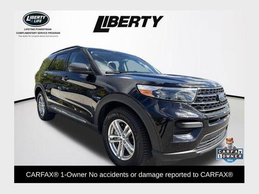 Agate Black Metallic 2021 Ford Explorer XLT