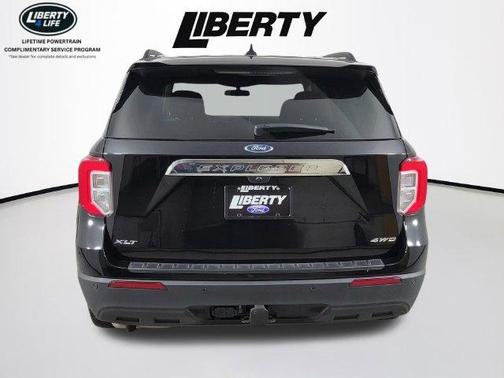 Agate Black Metallic 2021 Ford Explorer XLT