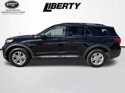 Agate Black Metallic 2021 Ford Explorer XLT