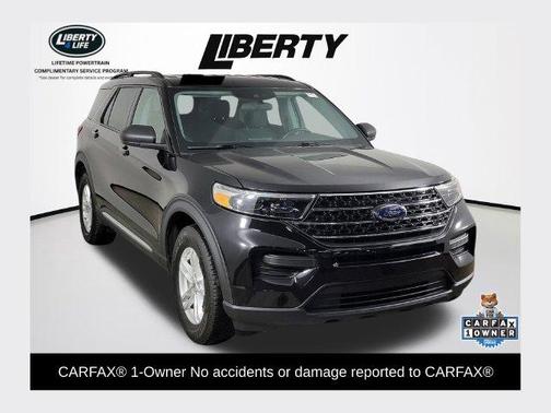 Agate Black Metallic 2021 Ford Explorer XLT