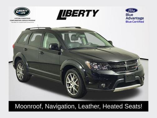 Pitch Black Clearcoat 2018 Dodge Journey GT