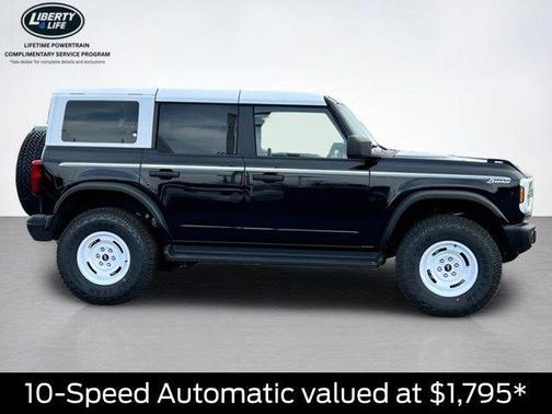 Shadow Black 2026 Ford Bronco Heritage Edition