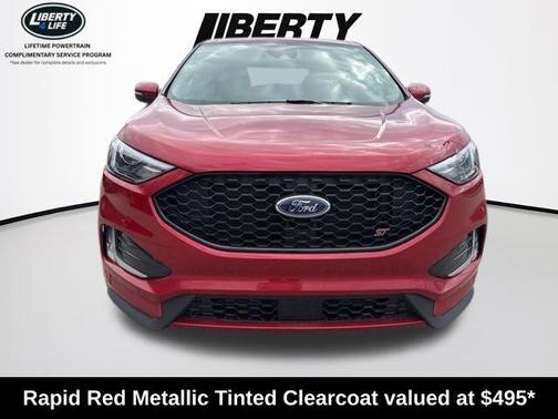 Rapid Red Metallic Tinted Clearcoat 2022 Ford Edge ST