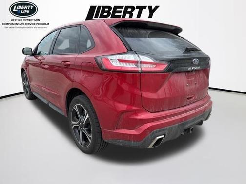 Rapid Red Metallic Tinted Clearcoat 2022 Ford Edge ST