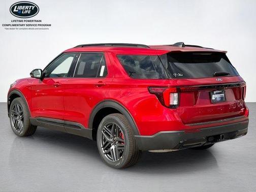 Red Metallic 2026 Ford Explorer ST-Line