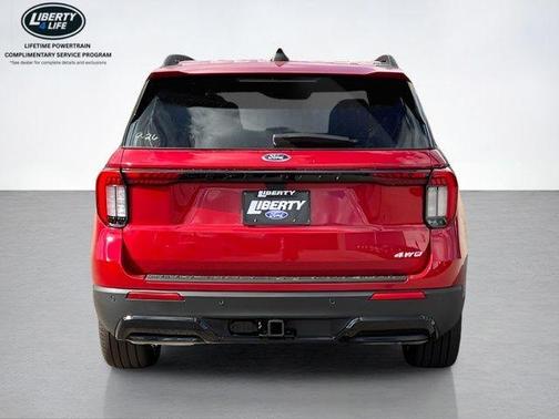 Red Metallic 2026 Ford Explorer ST-Line