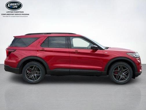 Red Metallic 2026 Ford Explorer ST-Line