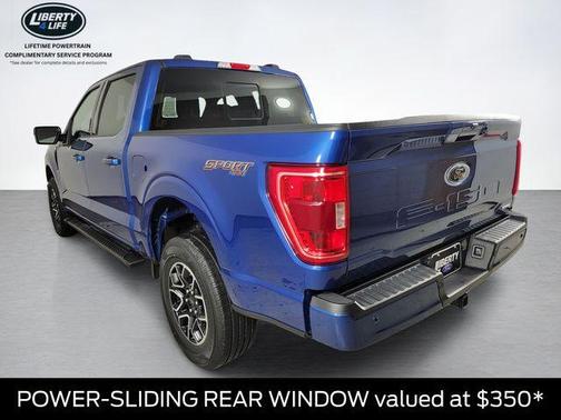 Atlas Blue Metallic 2023 Ford F-150 XLT