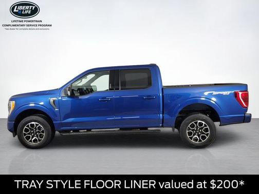Atlas Blue Metallic 2023 Ford F-150 XLT