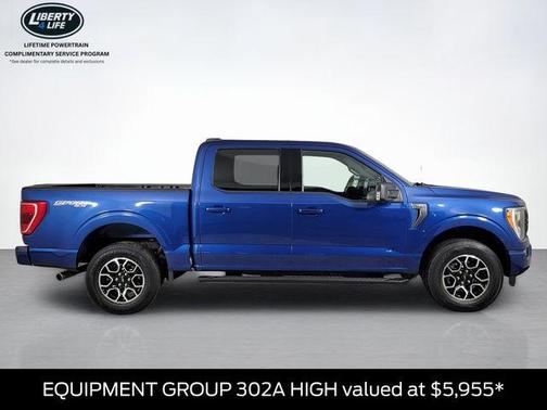 Atlas Blue Metallic 2023 Ford F-150 XLT
