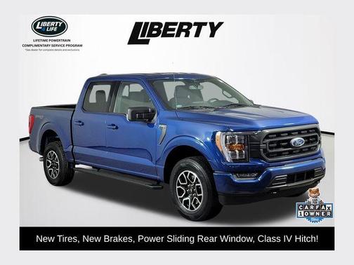 Atlas Blue Metallic 2023 Ford F-150 XLT
