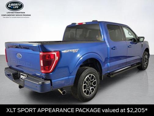 Atlas Blue Metallic 2023 Ford F-150 XLT