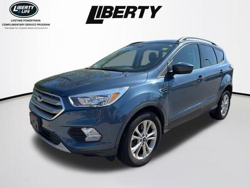 Blue Metallic 2018 Ford Escape SE