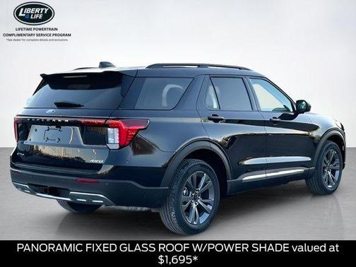 Black Metallic 2026 Ford Explorer Active