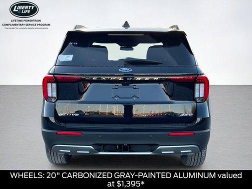Black Metallic 2026 Ford Explorer Active