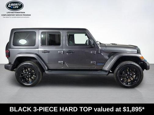 Granite Crystal Clearcoat Metallic 2023 Jeep Wrangler 4xe Sahara