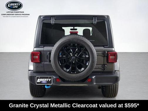 Granite Crystal Clearcoat Metallic 2023 Jeep Wrangler 4xe Sahara