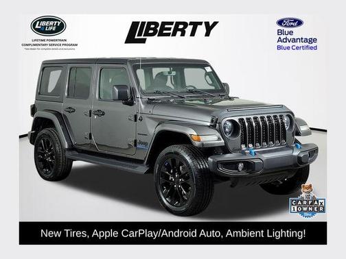 Granite Crystal Clearcoat Metallic 2023 Jeep Wrangler 4xe Sahara