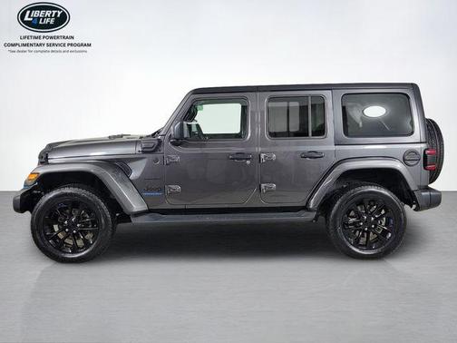 Granite Crystal Clearcoat Metallic 2023 Jeep Wrangler 4xe Sahara