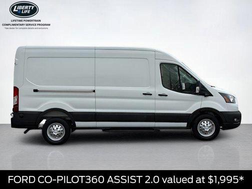 Oxford White 2026 Ford Transit-250 148 WB Medium Roof Cargo
