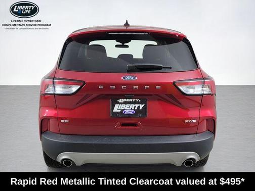 Rapid Red Metallic Tinted Clearcoat 2022 Ford Escape SE