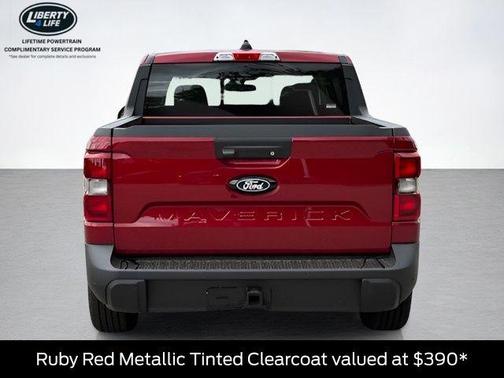 Ruby Red Metallic 2026 Ford Maverick Lariat