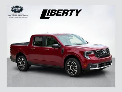 Ruby Red Metallic 2026 Ford Maverick Lariat