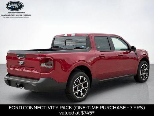 Ruby Red Metallic 2026 Ford Maverick Lariat