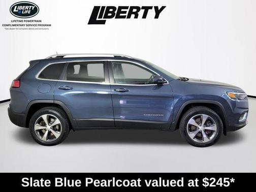 Slate Blue Pearlcoat 2020 Jeep Cherokee Limited