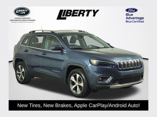 Slate Blue Pearlcoat 2020 Jeep Cherokee Limited