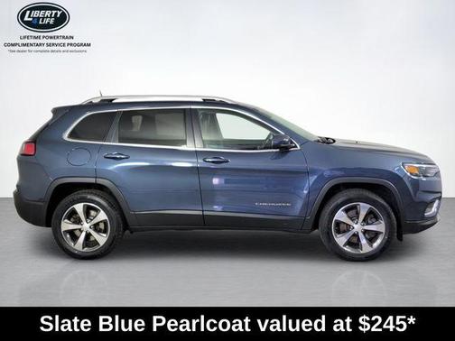 Slate Blue Pearlcoat 2020 Jeep Cherokee Limited