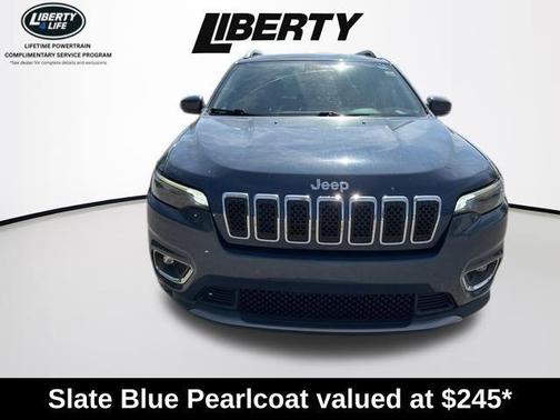 Slate Blue Pearlcoat 2020 Jeep Cherokee Limited