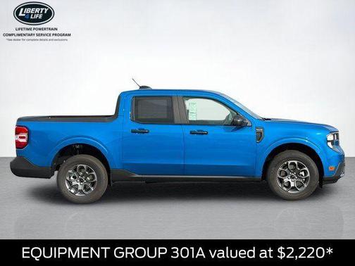 Blue 2026 Ford Maverick XLT