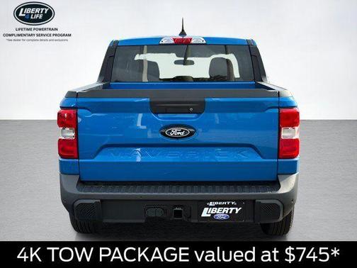 Blue 2026 Ford Maverick XLT