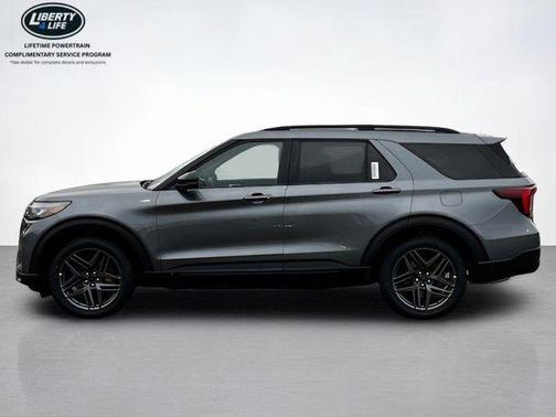 Gray Metallic 2026 Ford Explorer ST-Line