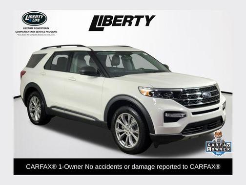 Star White 2023 Ford Explorer XLT