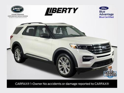Star White 2023 Ford Explorer XLT