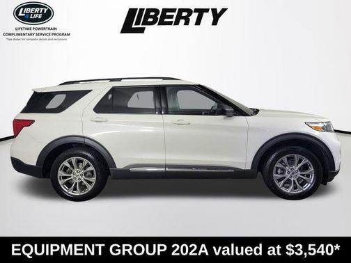 Star White 2023 Ford Explorer XLT