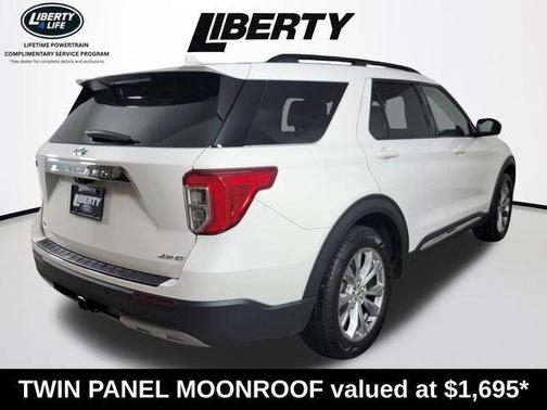 Star White 2023 Ford Explorer XLT