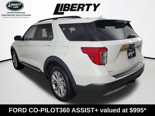 Star White 2023 Ford Explorer XLT