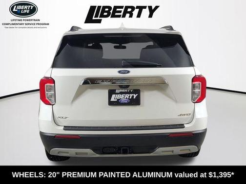 Star White 2023 Ford Explorer XLT