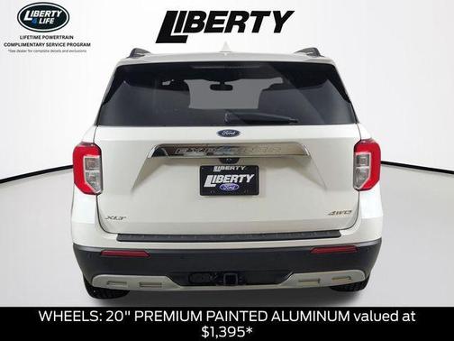 Star White 2023 Ford Explorer XLT