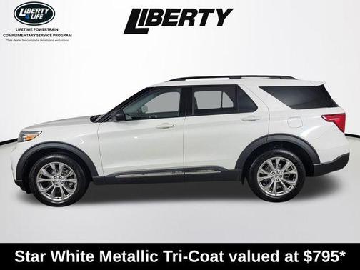 Star White 2023 Ford Explorer XLT